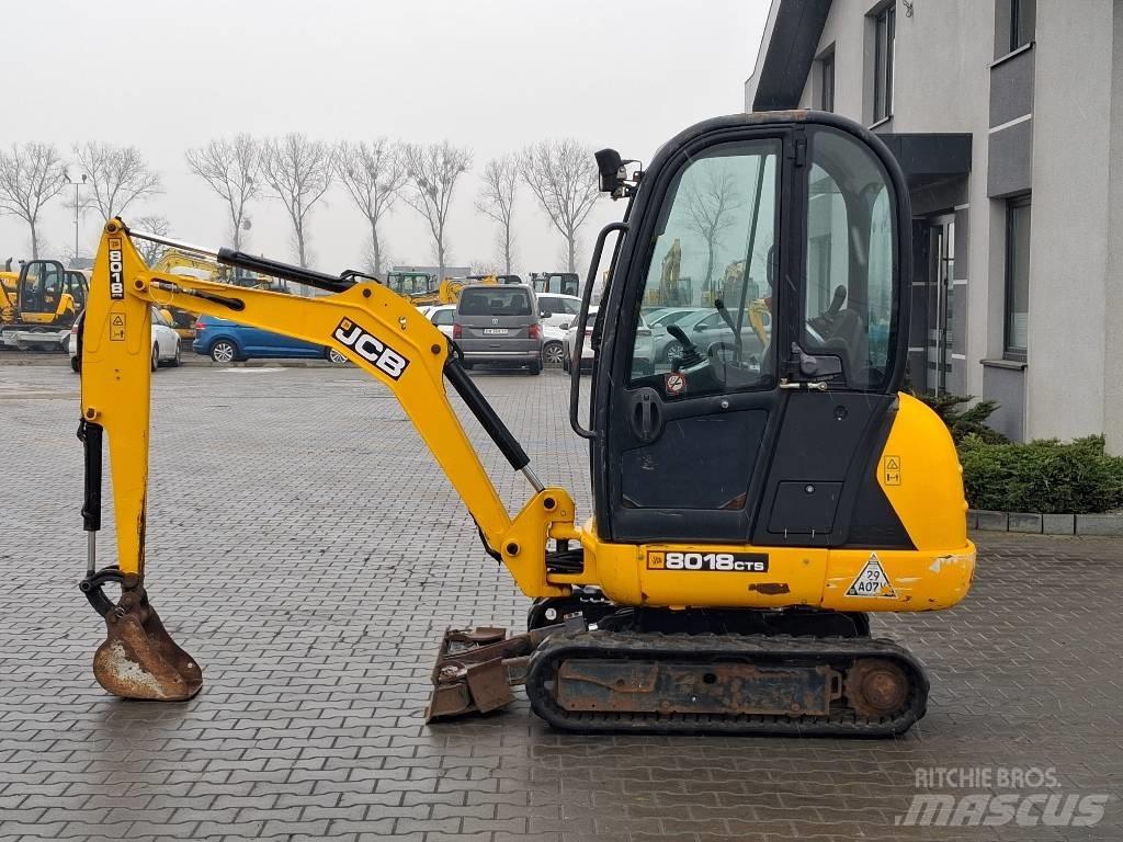 JCB 8018 CTS Mini rýpadlá < 7t