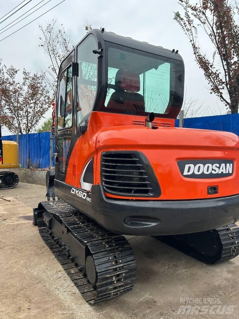 Doosan DX 60 Mini rýpadlá < 7t