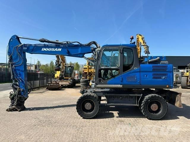 Doosan DX 170 W Kolesové rýpadlá