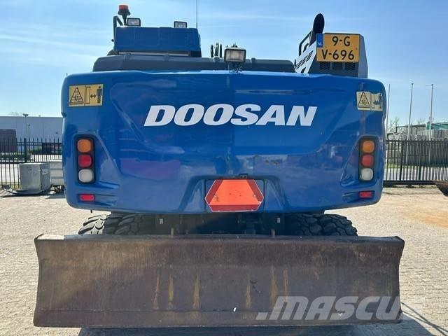 Doosan DX 170 W Kolesové rýpadlá