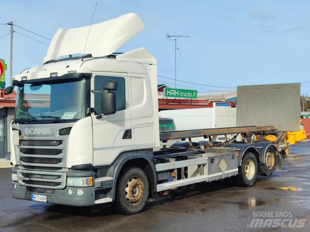 Scania G 490 Nosiče kontajnerov/Prepravníky kontajnerov