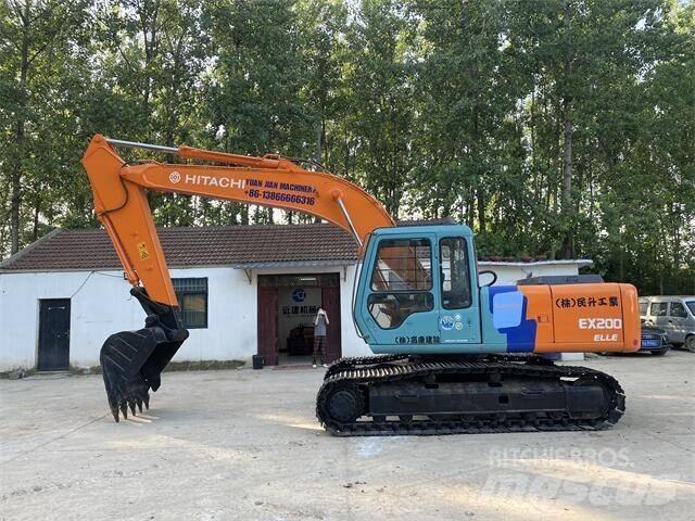 Hitachi EX200 Pásové rýpadlá