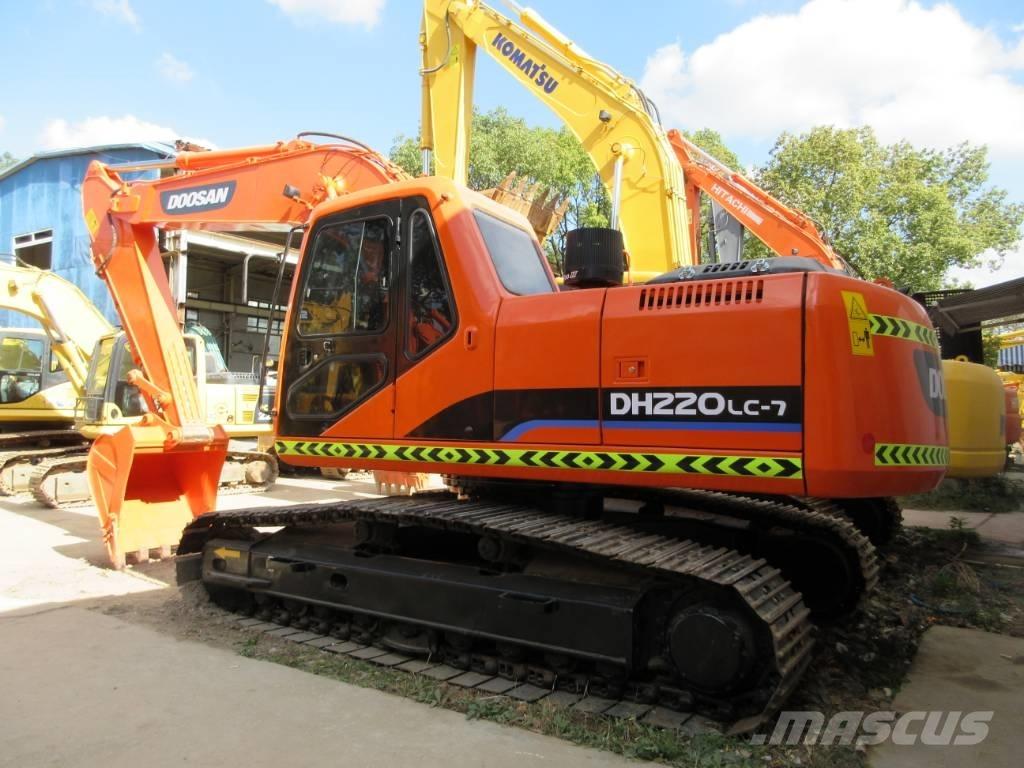 Doosan DH 210 W-7 Kolesové rýpadlá
