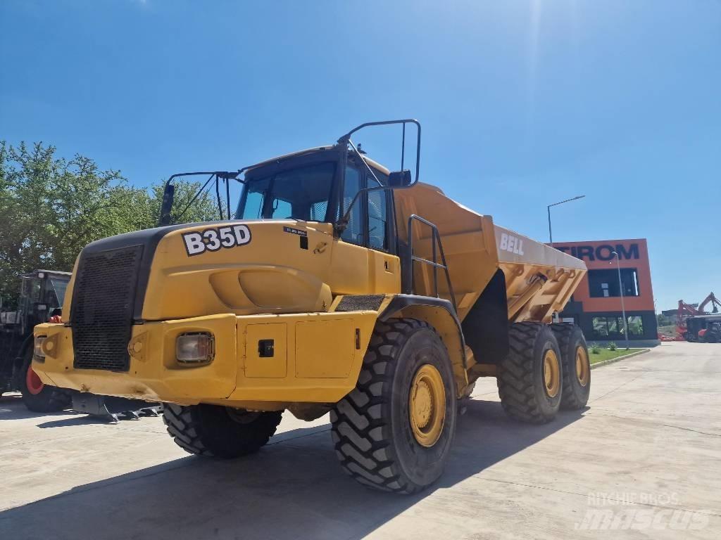 Bell B35D 6x6 Kĺbové nákladné autá