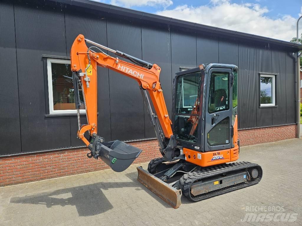 Hitachi ZX 26 Mini rýpadlá < 7t