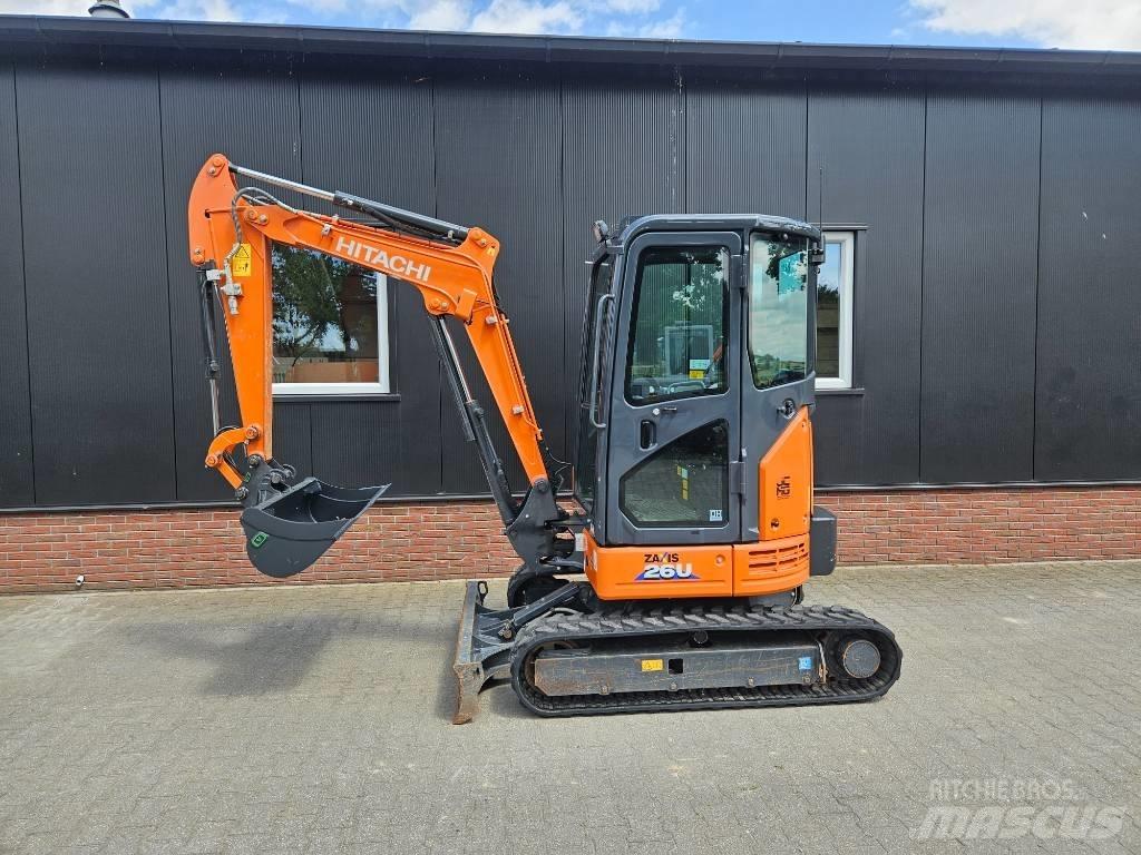 Hitachi ZX 26 Mini rýpadlá < 7t