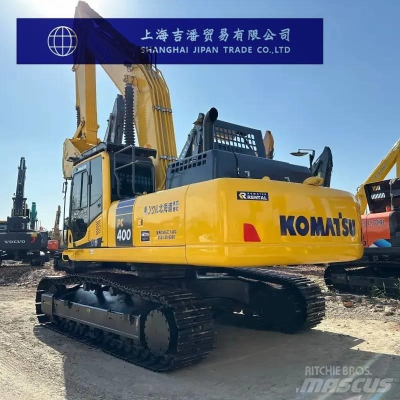 Komatsu PC 400 Pásové rýpadlá