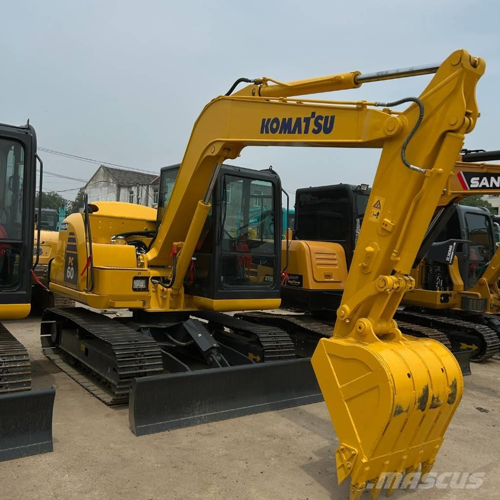 Komatsu 60-8 Pásové rýpadlá