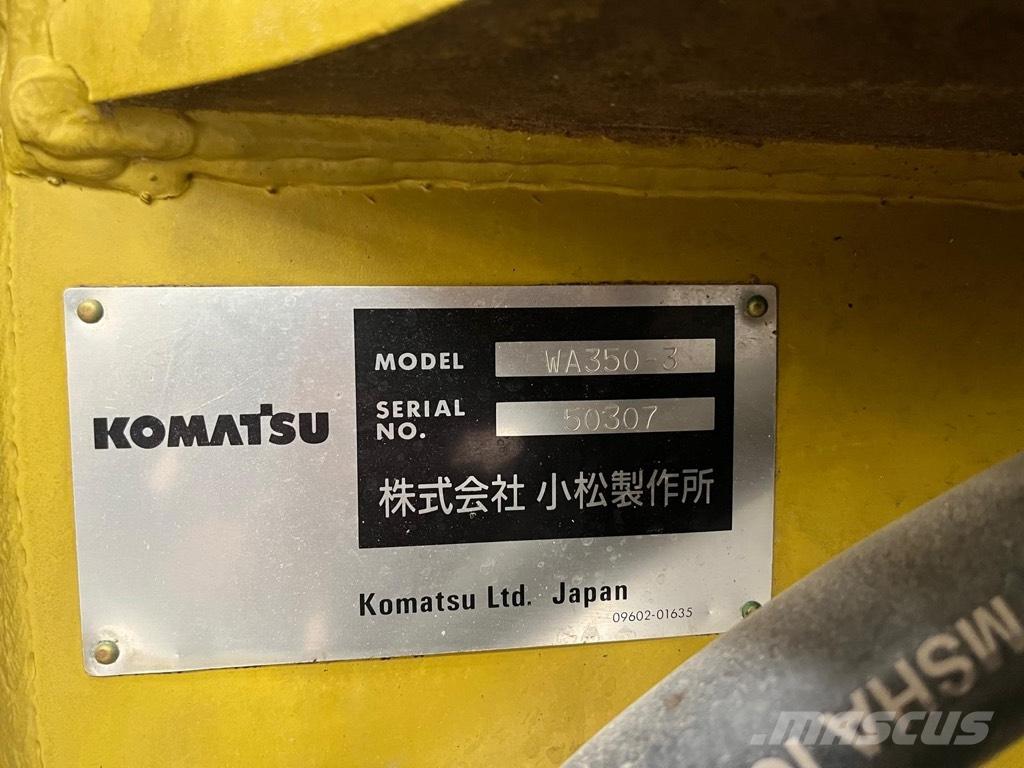 Komatsu WA 350-3 Kolesové nakladače