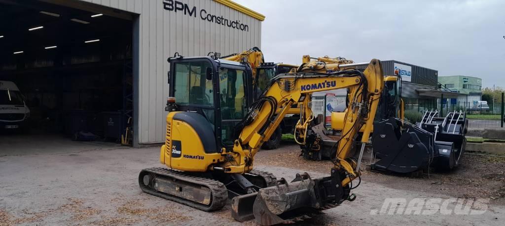 Komatsu PC30MR-5 Mini rýpadlá < 7t