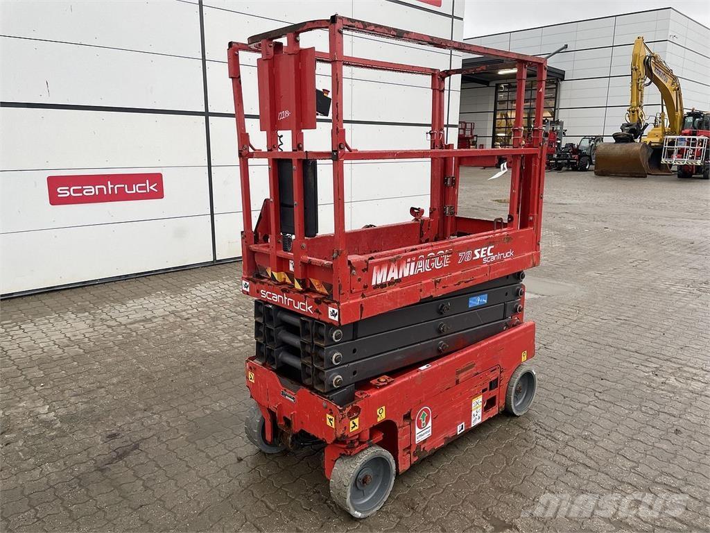 Manitou 78SEC Nožnicové zdvíhacie plošiny