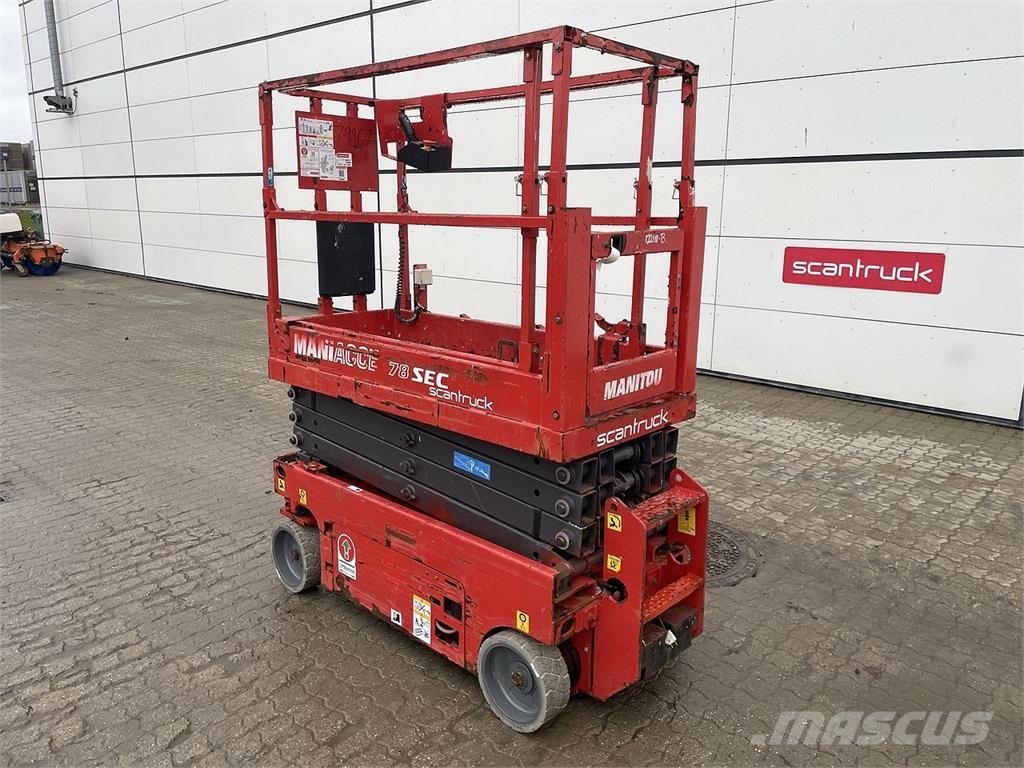 Manitou 78SEC Nožnicové zdvíhacie plošiny