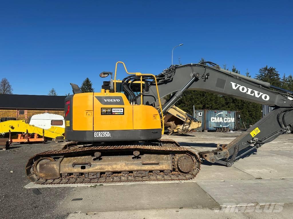 Volvo ERC235DL Pásové rýpadlá