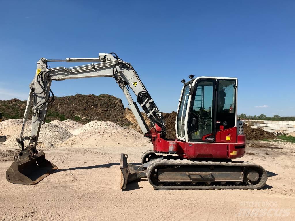 Takeuchi TB 280 FR Midi rýpadlá 7 t - 12 t