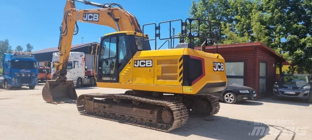 JCB 220 XL Pásové rýpadlá