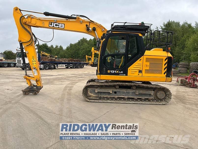 JCB 131 X L Pásové rýpadlá