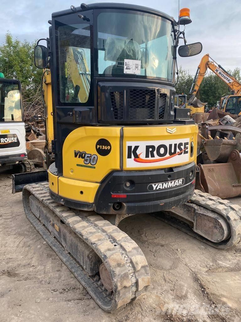 Yanmar Vio 50-6B Mini rýpadlá < 7t