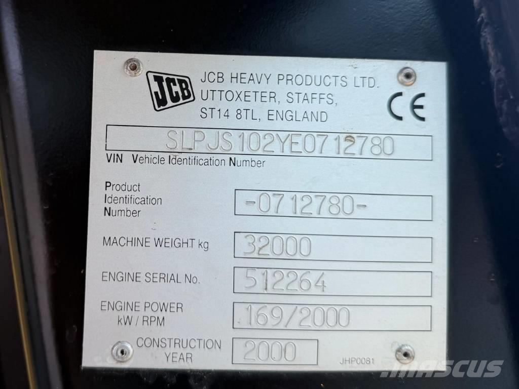 JCB JS 330 XD Pásové rýpadlá