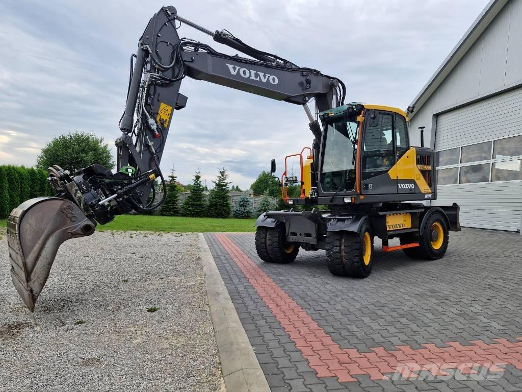 Volvo EWR 170 E Kolesové rýpadlá