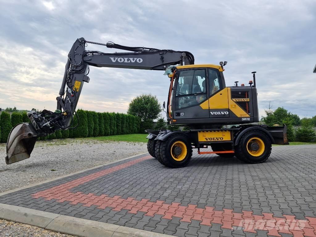 Volvo EWR 170 E Kolesové rýpadlá