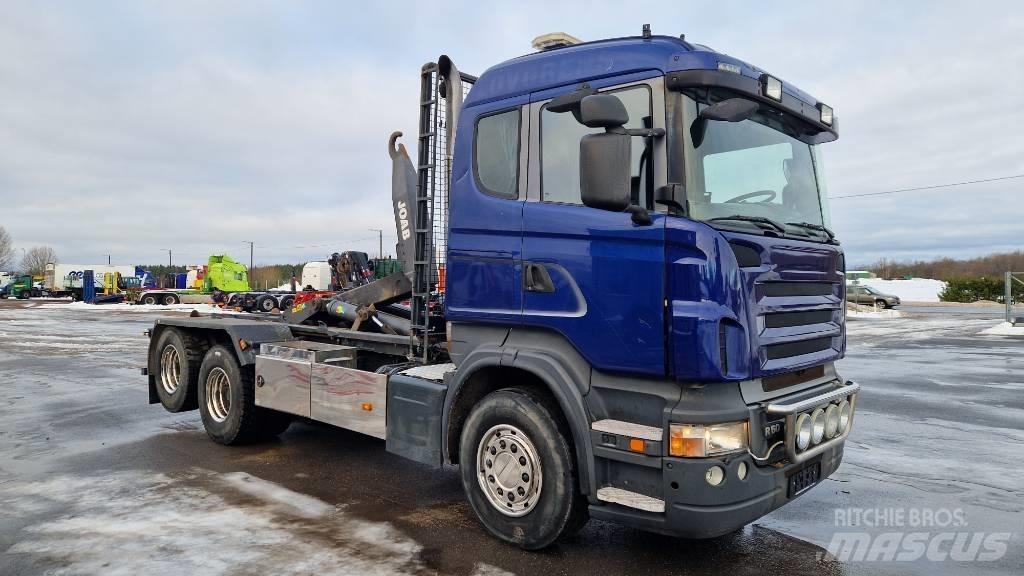 Scania R500 6X2 Hákový nosič kontajnerov