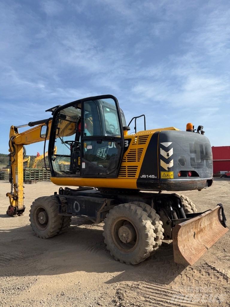 JCB JS 145 W Kolesové rýpadlá