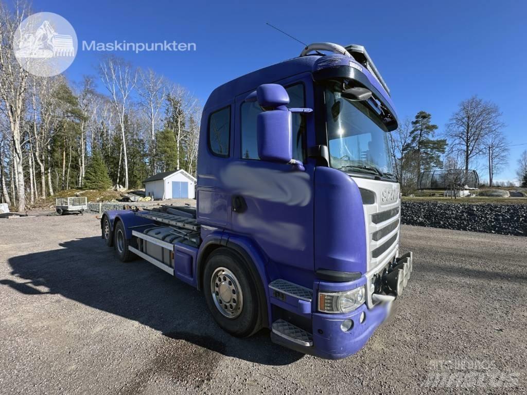 Scania G 480 Hákový nosič kontajnerov