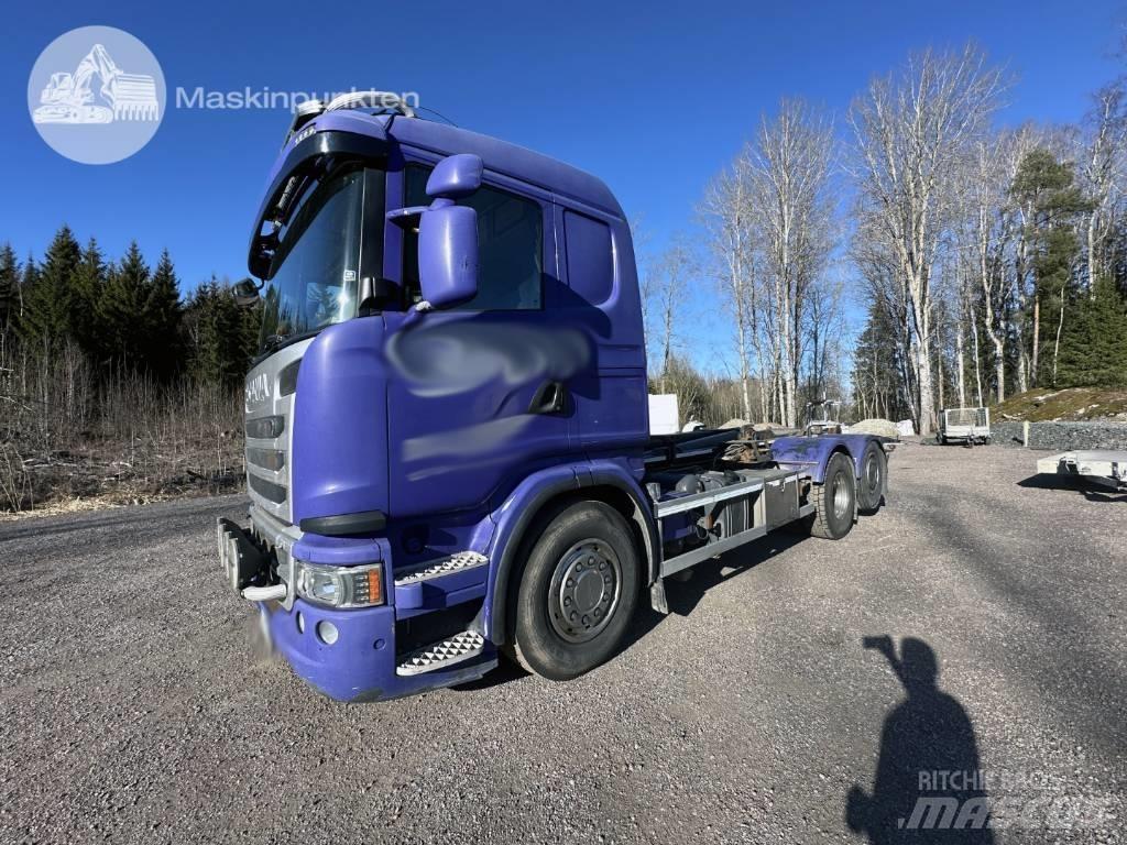 Scania G 480 Hákový nosič kontajnerov