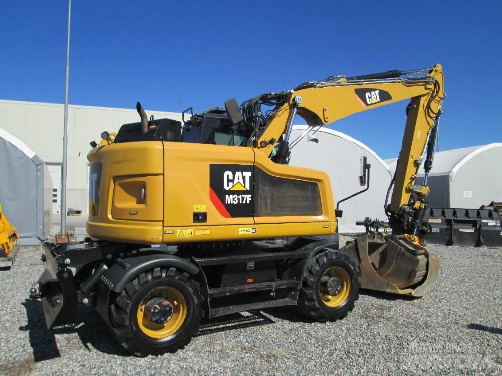 CAT M 317F Kolesové rýpadlá