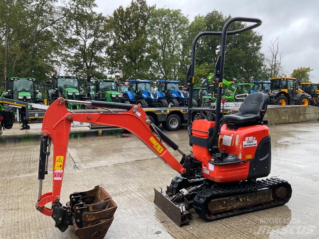 Kubota U 10-3 Mini rýpadlá < 7t