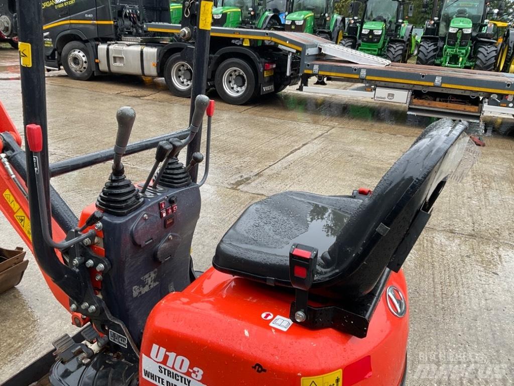 Kubota U 10-3 Mini rýpadlá < 7t
