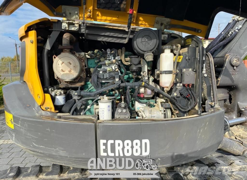 Volvo ECR 88 D Pásové rýpadlá