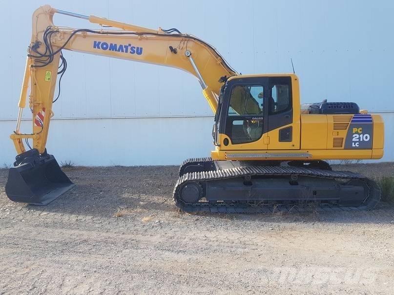 Komatsu PC 210 LC-8 Pásové rýpadlá