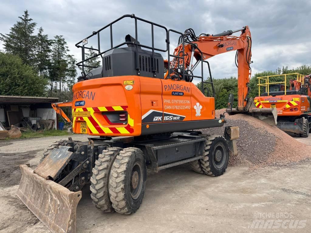 Doosan DX165WR-7 Kolesové rýpadlá