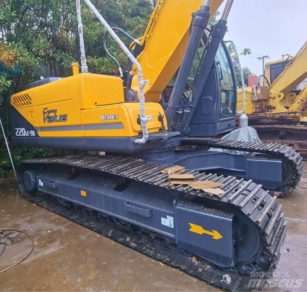 Hyundai R220LC-9S Kolesové rýpadlá