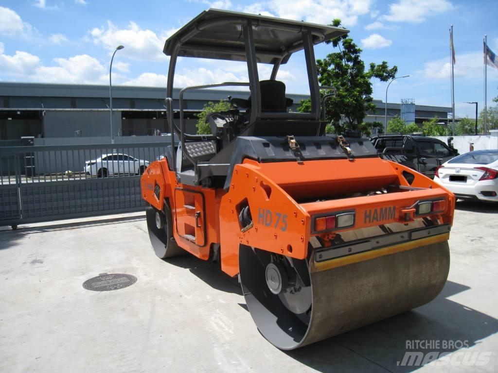 Hamm HD 75 Tandemové valce