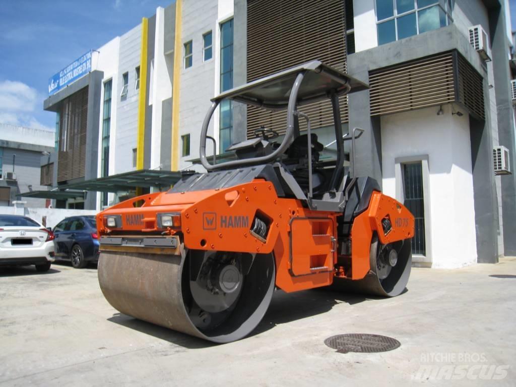 Hamm HD 75 Tandemové valce