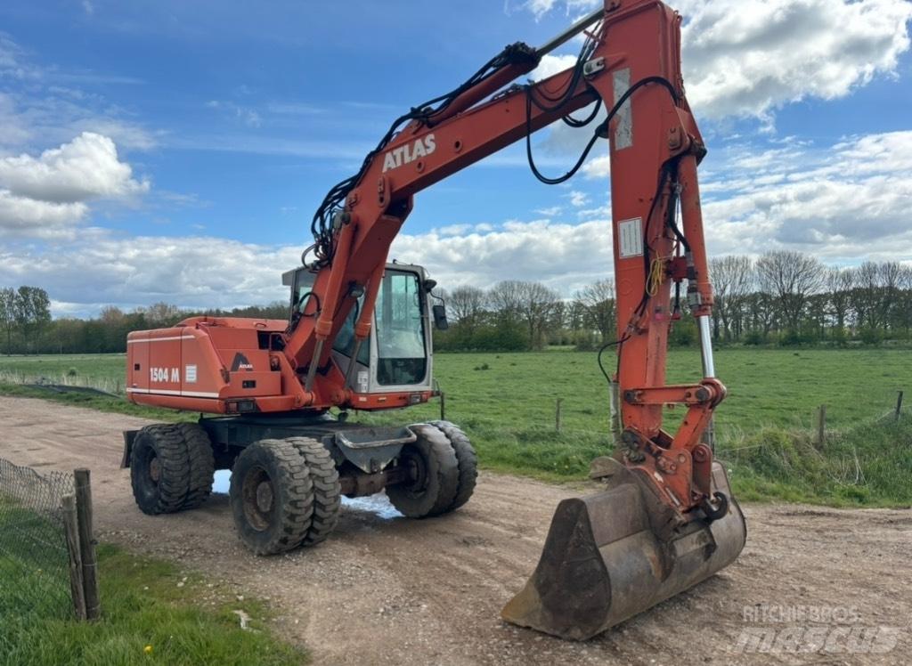 Atlas 1504 Kolesové rýpadlá