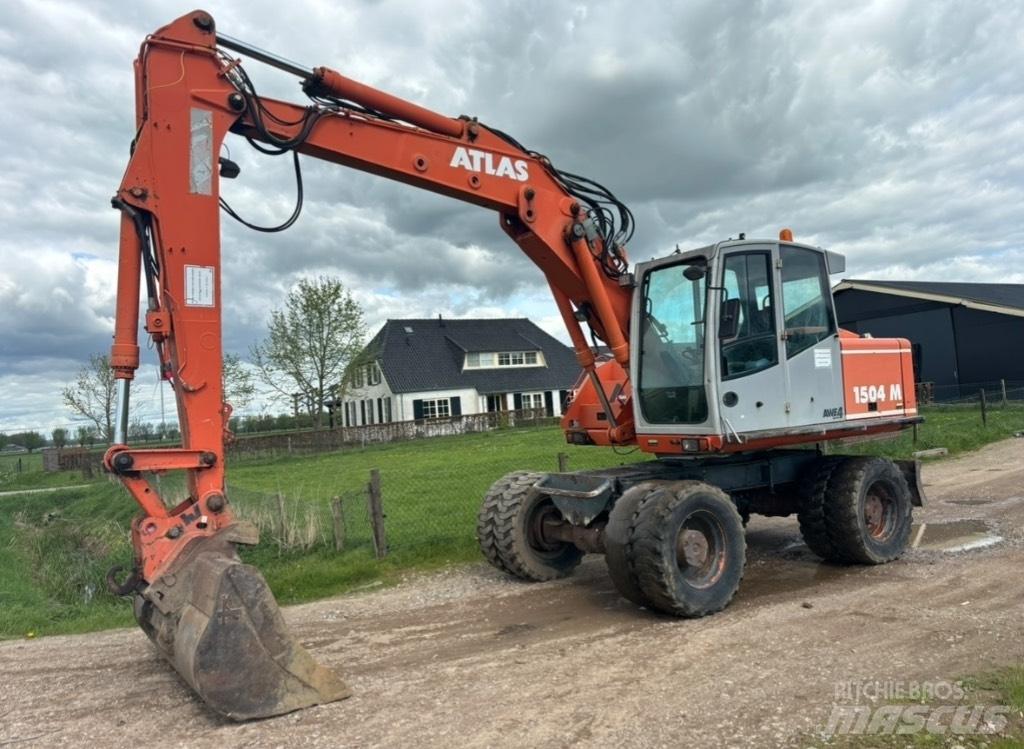 Atlas 1504 Kolesové rýpadlá