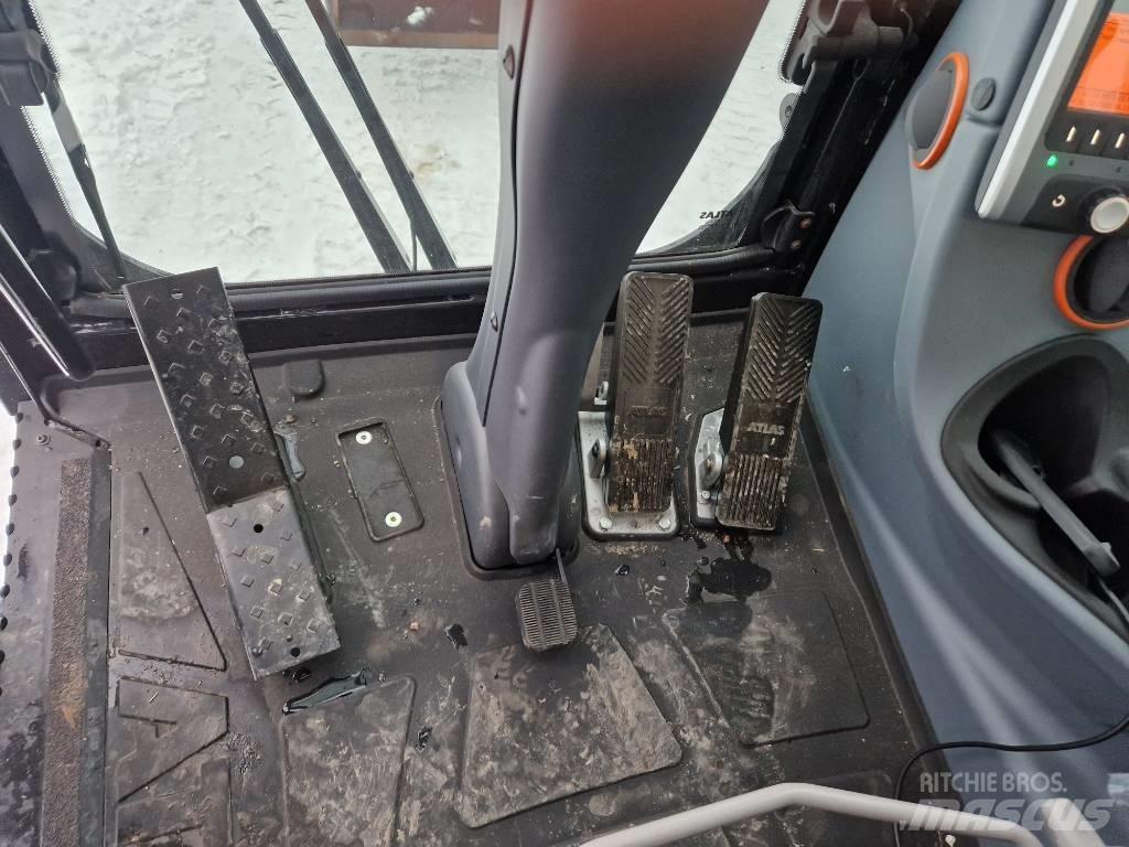 Atlas 185W Kolesové rýpadlá