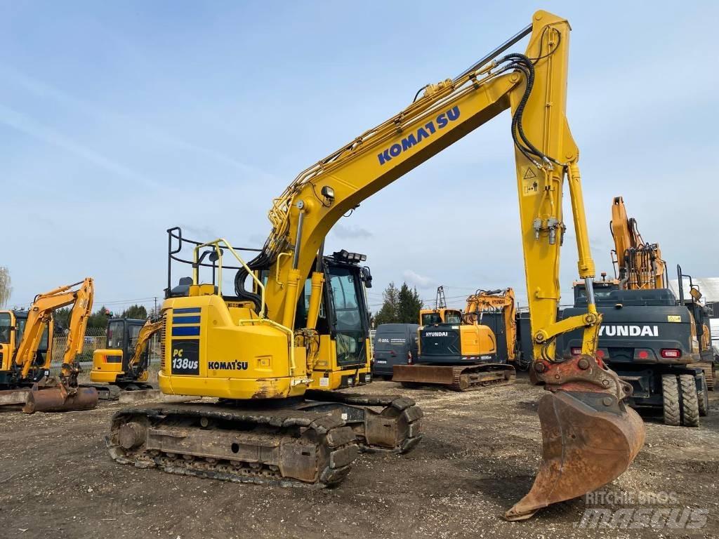 Komatsu PC 138 US Pásové rýpadlá
