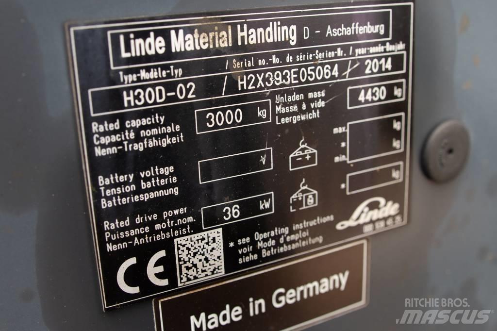Linde H30D-02 Dieselové vozíky