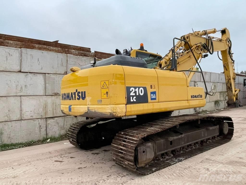 Komatsu PC 210 Pásové rýpadlá