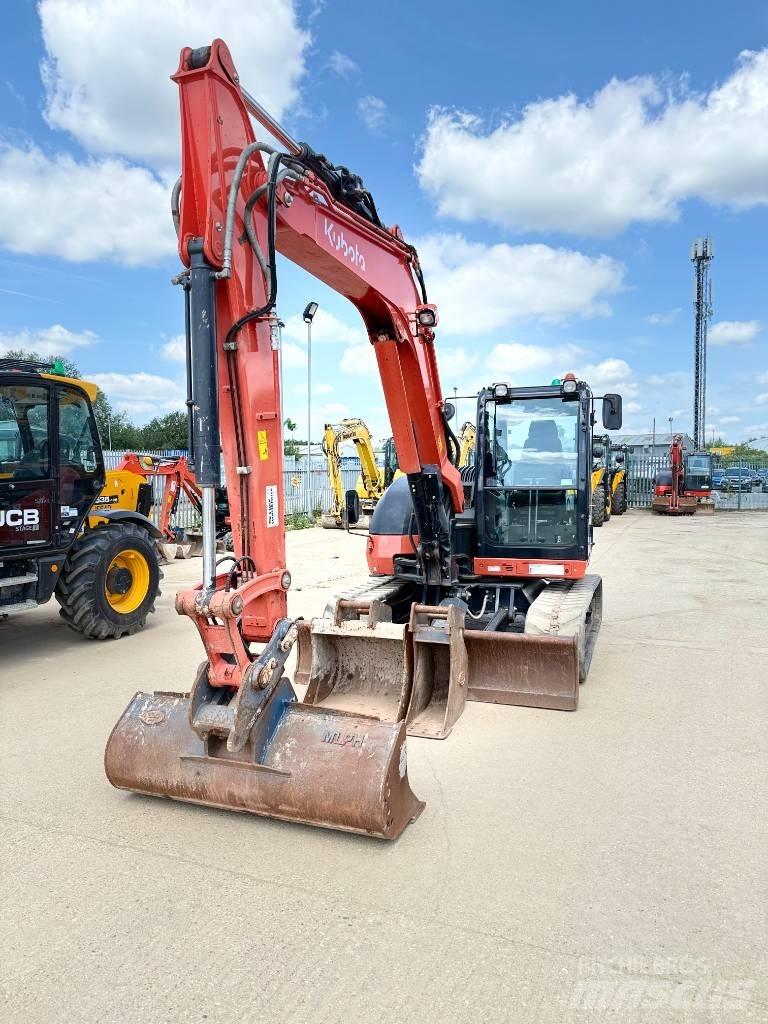Kubota KX 080-4 Midi rýpadlá 7 t - 12 t