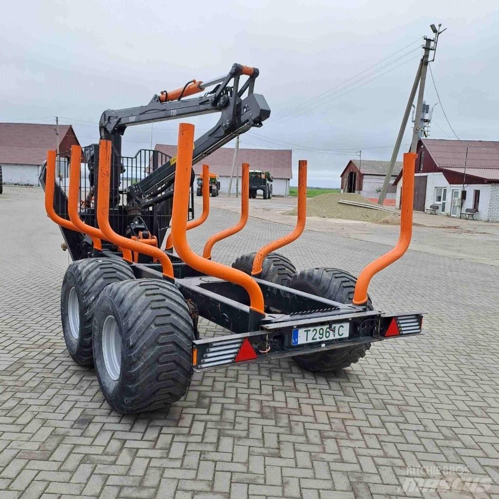 BMF 720 Prívesy na prepravu dreva