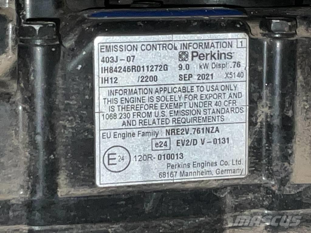 JCB 8008 Mini rýpadlá < 7t