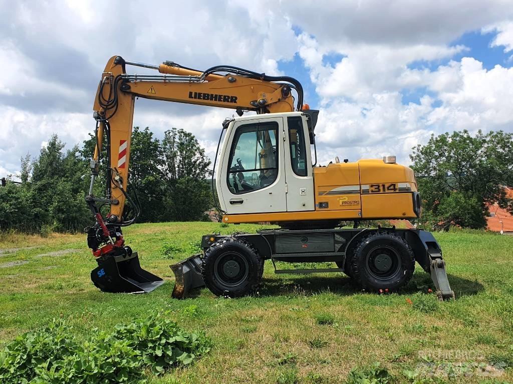Liebherr A314 Kolesové rýpadlá