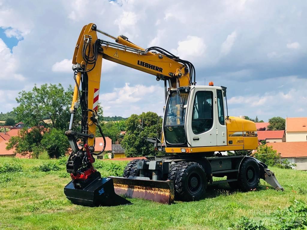 Liebherr A314 Kolesové rýpadlá