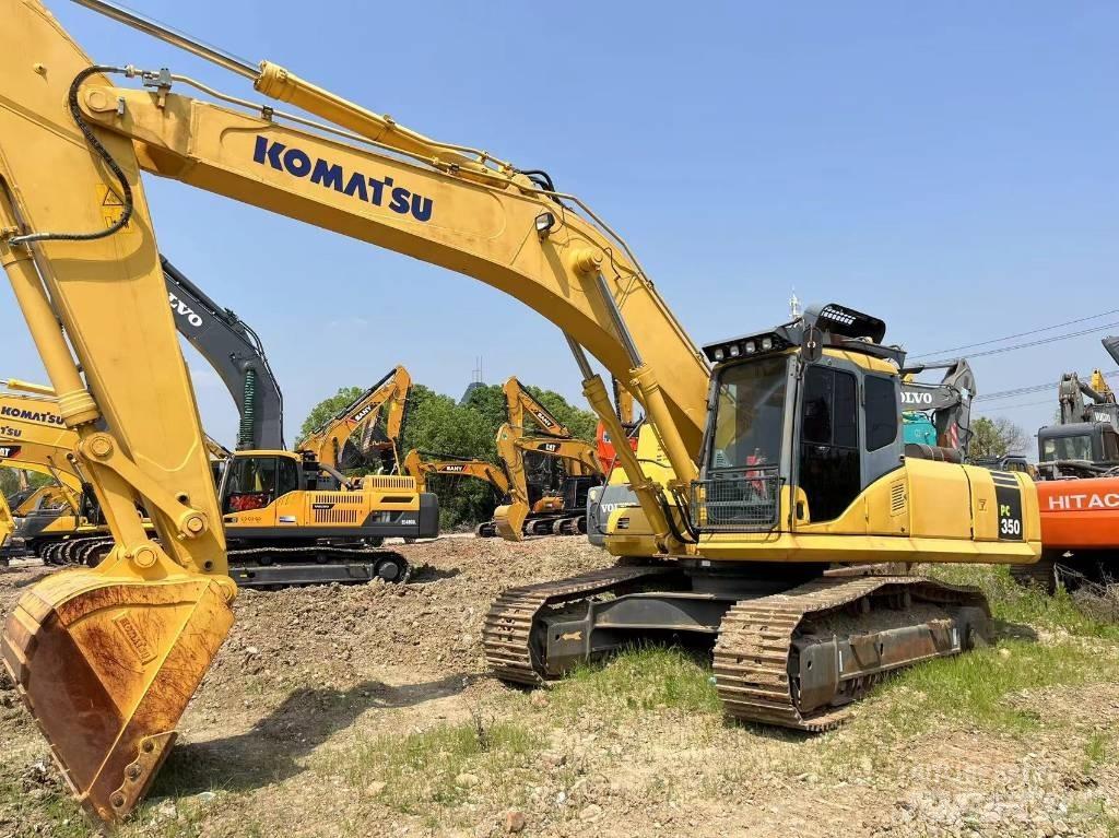 Komatsu PC350 Pásové rýpadlá