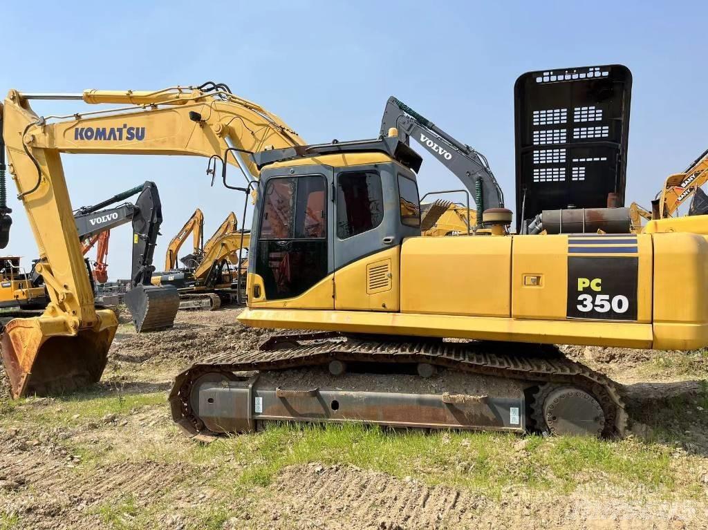 Komatsu PC350 Pásové rýpadlá